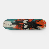 Skateboard Planche à roulettes Pop Art Comic Explosion - 'WOW (Horz)
