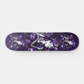 Skateboard Planche à roulettes pourpre gothique de fée de (Horz)