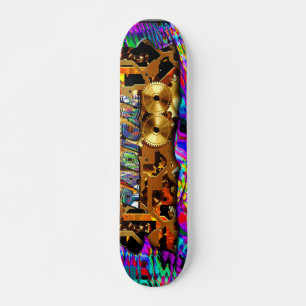 Skateboard Planche à roulettes Radical Steampunk 6