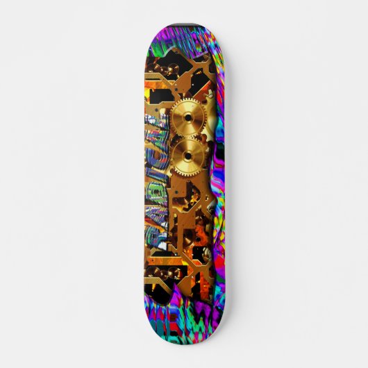 Skateboard Planche à roulettes Radical Steampunk 6 (Devant)