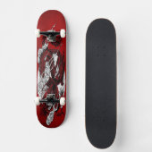 SKATEBOARD PLANCHE À ROULETTES RED DRAGON FIGHTER (Recto)