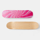 Skateboard Planche à roulettes rose (Horz)