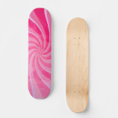 Skateboard Planche à roulettes rose (Recto)