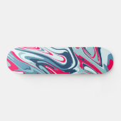 Skateboard Planche à roulettes rose bleu (Horz)