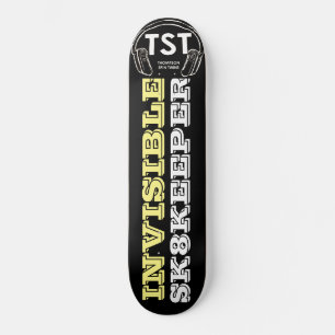 SKATEBOARD PLANCHE À ROULETTES SK8KEEPER INVISIBLE