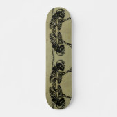 Skateboard Planche à roulettes squelette ! (Devant)