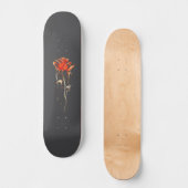 Skateboard Planche à roulettes tendance Rose large (Recto)