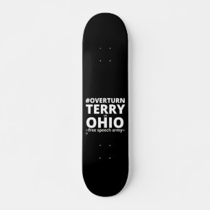 Skateboard planche à roulettes "TERRY vs OHIO"