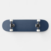Skateboard Planche à roulettes texturée bleue au design moder (Horz)