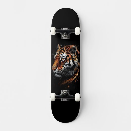 Skateboard Planche à roulettes Tiger (Recto)