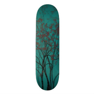 Skateboard Planche à roulettes tordue de forêt d'arbre