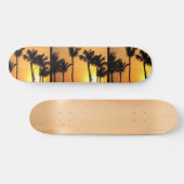 Skateboard Planche à roulettes tropicale de coucher du soleil (Horz)