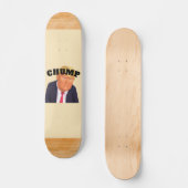 Skateboard Planche à roulettes Trump/Trump l'imbécile (Recto)
