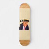 Skateboard Planche à roulettes Trump/Trump l'imbécile (Devant)
