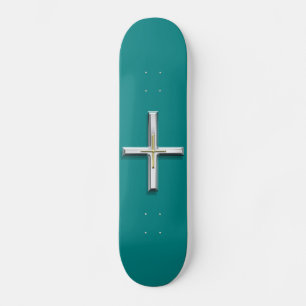 Skateboard Planche à roulettes turquoise de trahison