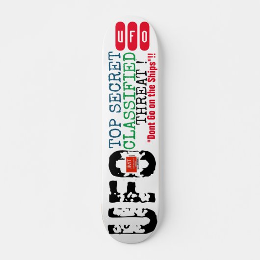 Skateboard Planche à roulettes UFO JMT (Devant)