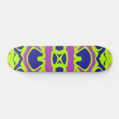 Skateboard Planche à roulettes, un motif classique multicolor (Horz)