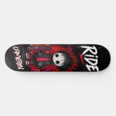 Skateboard Planche à roulettes urbaine avec graffiti emo d'an (Horz)