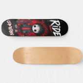 Skateboard Planche à roulettes urbaine avec graffiti emo d'an (Horz)