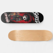 Skateboard Planche à roulettes urbaine avec graffiti emo d'an (Horz)