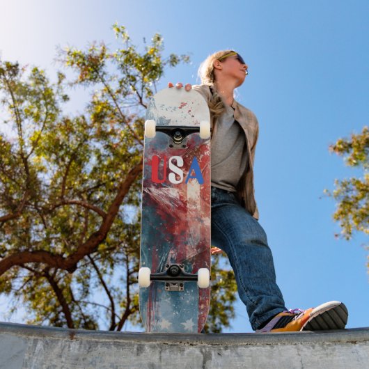 Skateboard Planche à roulettes USA (Extérieur 1)