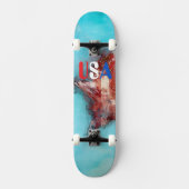 Skateboard Planche à roulettes USA (Recto)