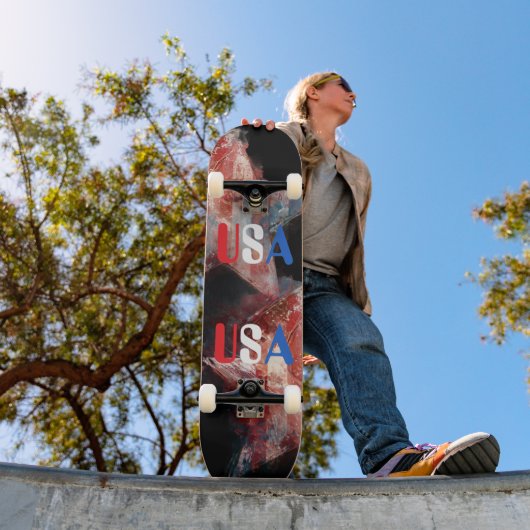 Skateboard Planche à roulettes USA (Extérieur 1)