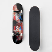 Skateboard Planche à roulettes USA (Recto)