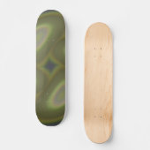Skateboard Planche à roulettes verte (Recto)