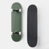 Skateboard Planche à roulettes verte texturée design moderne  (Recto)