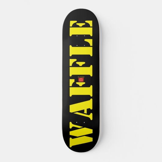 Skateboard Planche à roulettes WAFFLE (Recto)