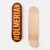 Skateboard Planche à roulettes WOLMERIAN (Recto)