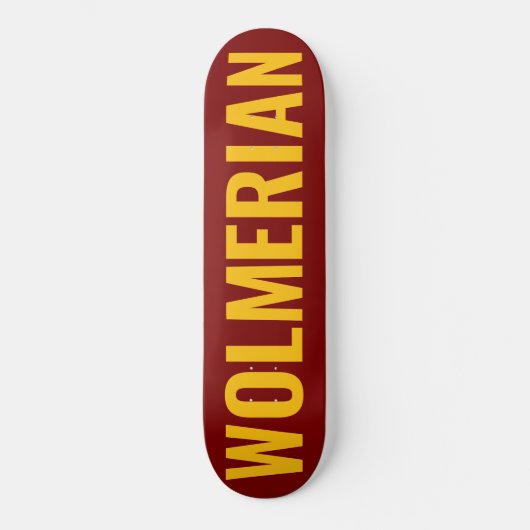 Skateboard Planche à roulettes WOLMERIAN (Recto)