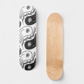 Skateboard Planche à roulettes yin yang (Recto)