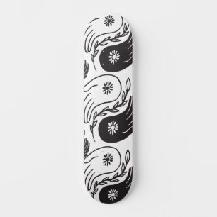 Skateboard Planche à roulettes yin yang