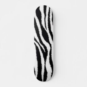 Skateboard planche à roulettes zebra