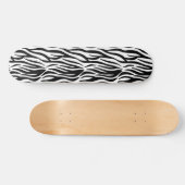 Skateboard planche à roulettes zebra (Horz)