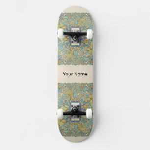 Skateboard Planche à roulettes Zentangle artistique au nom pe