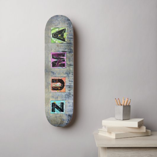 Skateboard planche à roulettes Zuma (Art mural)
