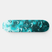 Skateboard Planche à skateboard, conception Turquoise Raindro (Horz)
