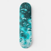 Skateboard Planche à skateboard, conception Turquoise Raindro (Recto)