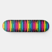 Skateboard Planche à skis Rainbow Lines (Horz)