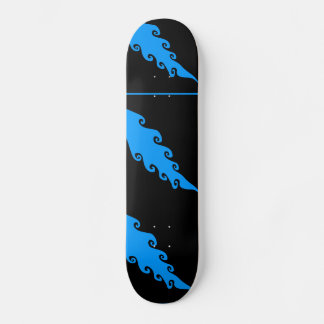 Skateboard Planche bleue et noire