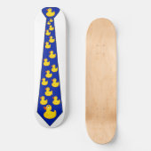 Skateboard Planche de Cravate en caoutchouc jaune (Recto)