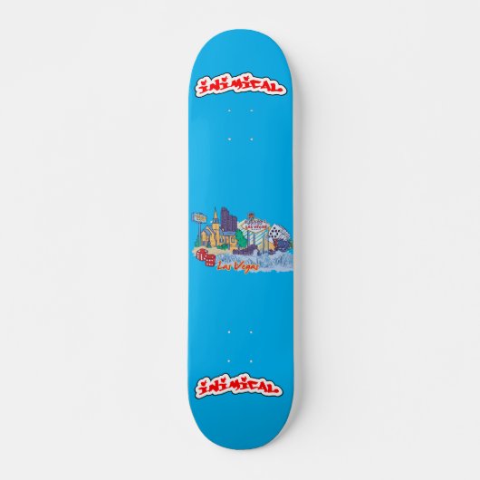 Skateboard Planche de Las Vegas (Devant)