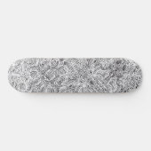 Skateboard Planche De Patinage Art Noir Et Blanc (Horz)