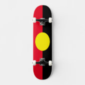 Skateboard planche de patinage de drapeau autochtone (Recto)