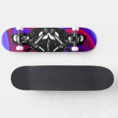 Skateboard Planche de patinage en violet (Horz)