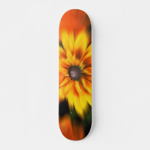Skateboard Planche de patinage Mystic Yellow Flower Blur