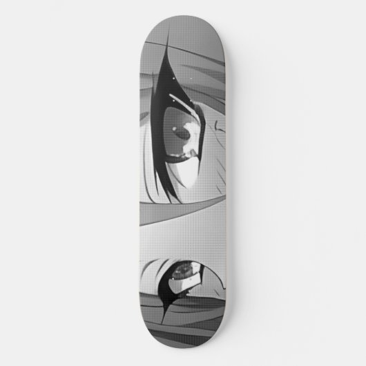 Skateboard Planche De Patinage Triste Anime Eyes (Recto)